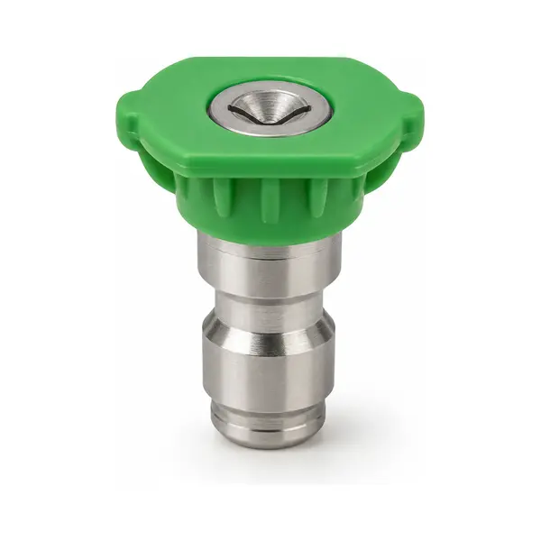 Green 25-degree pressure washer fan nozzle